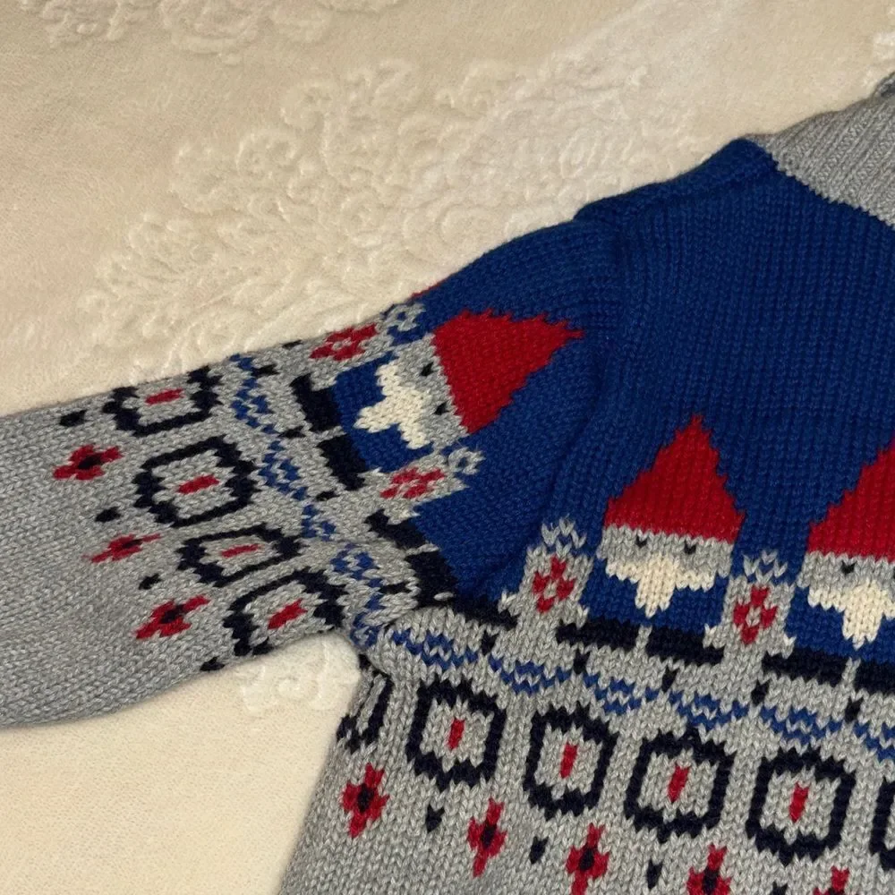 BABY GAP CARDIGAN WITH GNOMES